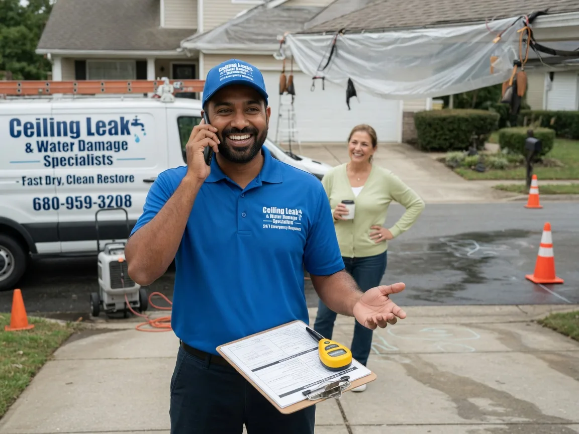 Ceiling Leak Cleanup Blaine, WA FAQs